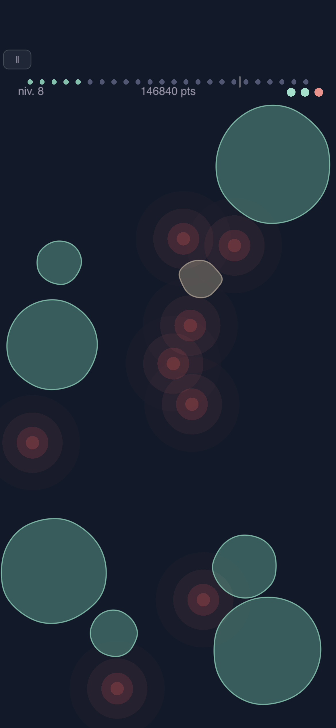 Orbis — Progression